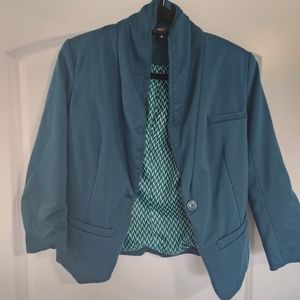 Teal blazer